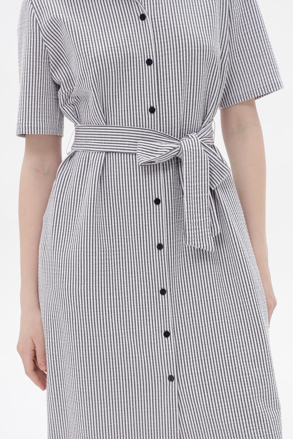 Платье Frank Walder в полоску