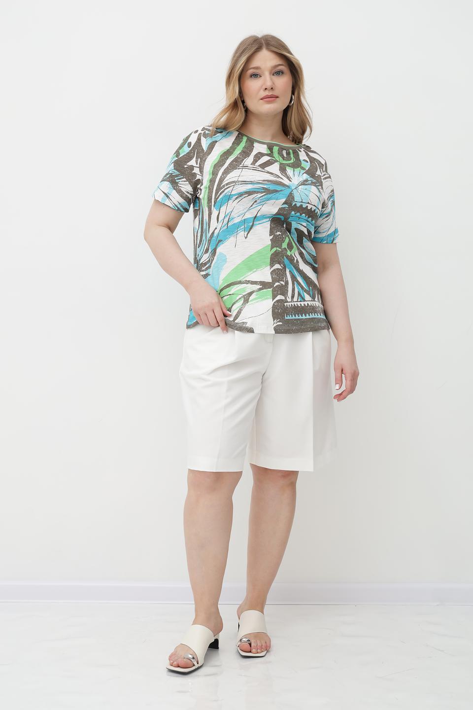 Футболка Barbara Lebek с принтом