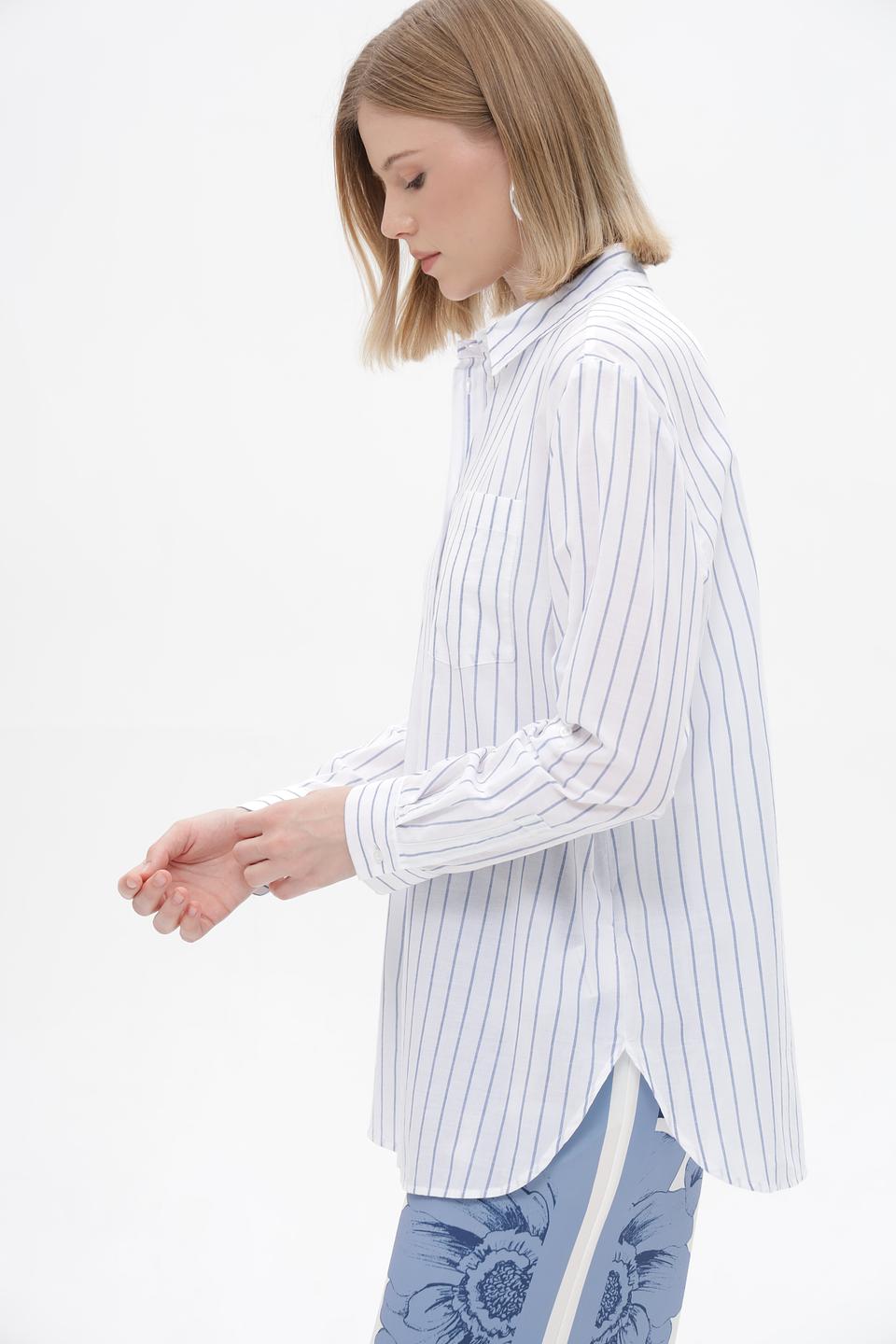 Блузка Oui в полоску