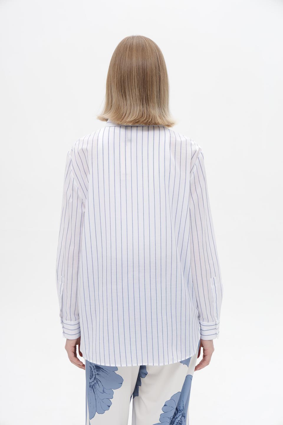 Блузка Oui в полоску