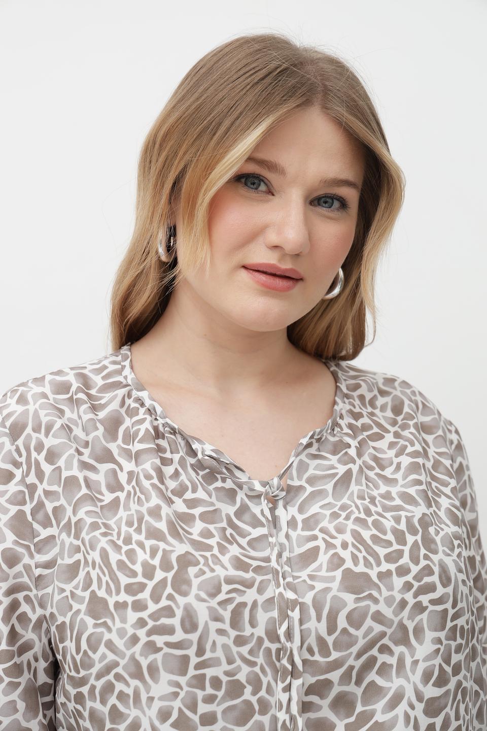 Блузка Frank Walder с принтом