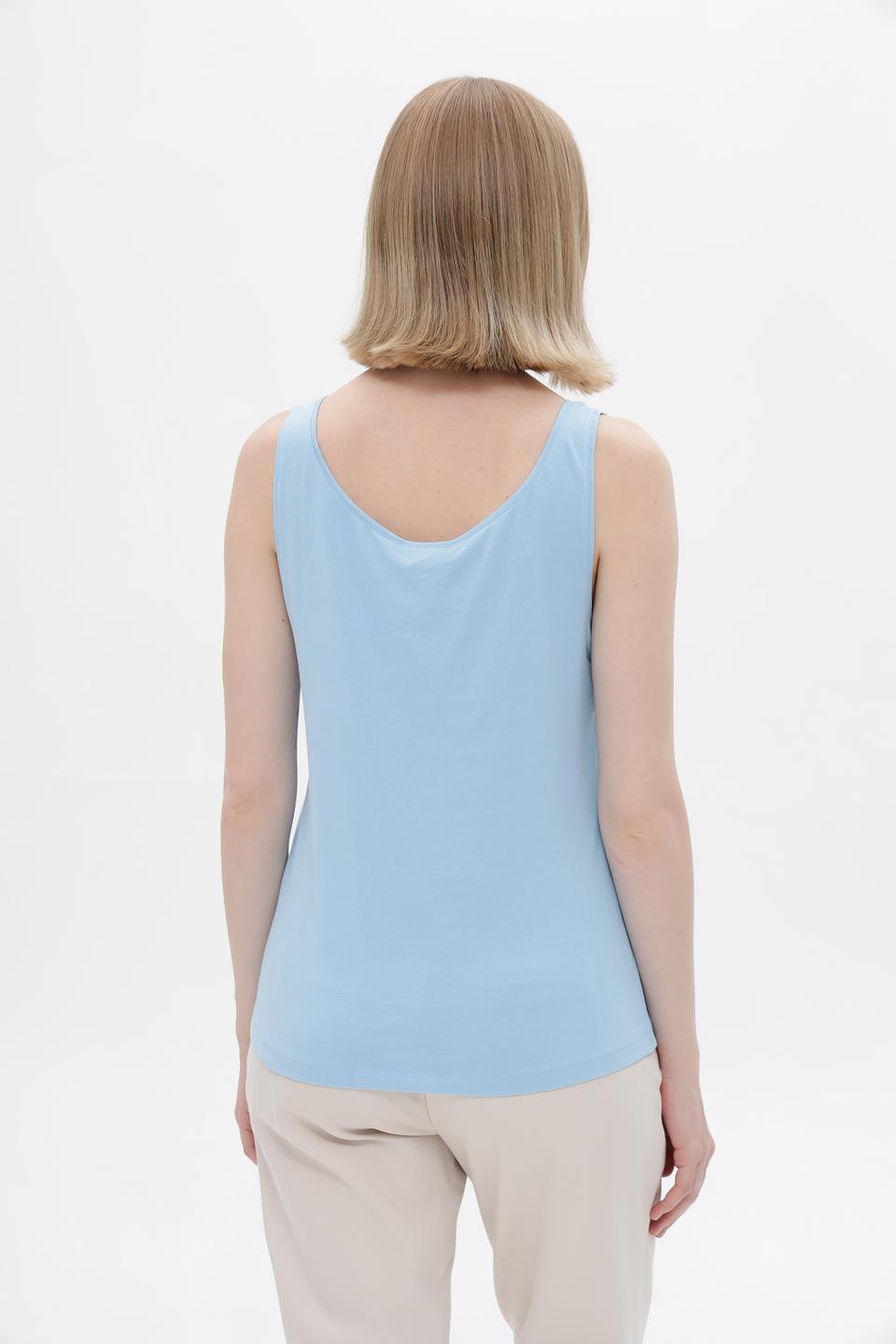 Топ Monari голубой
