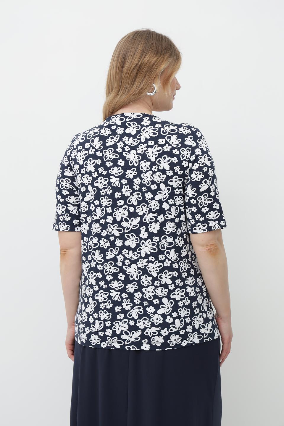 Футболка Rabe collection с цветами