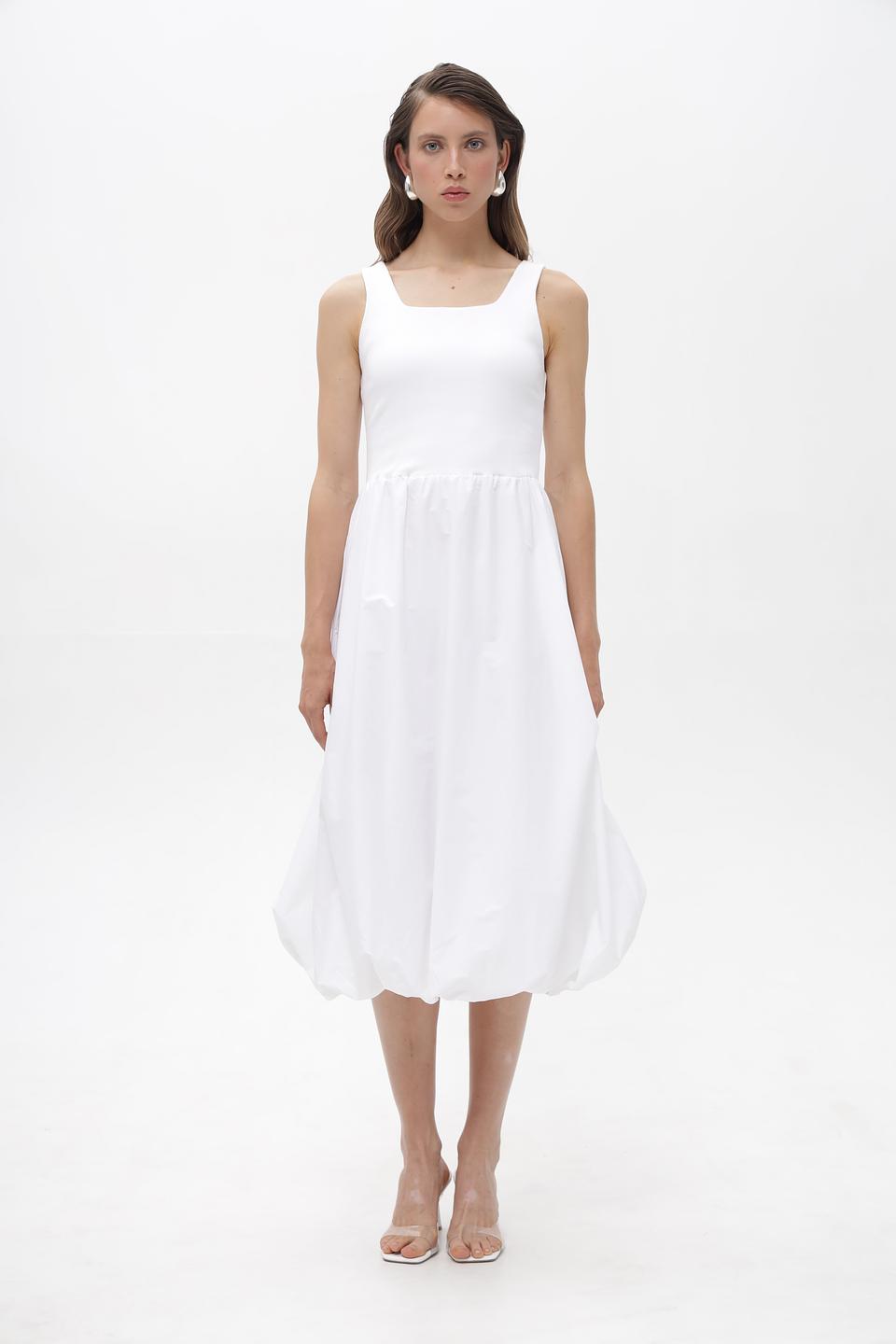 Платье Rich and Royal белое