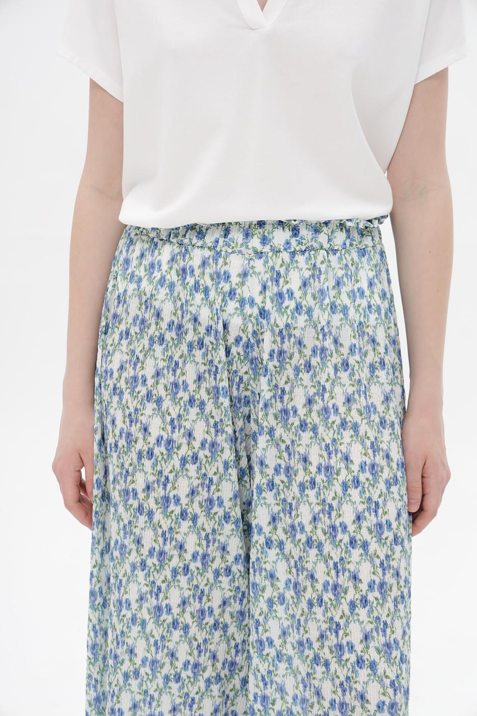 Брюки Rich and Royal с цветочным принтом