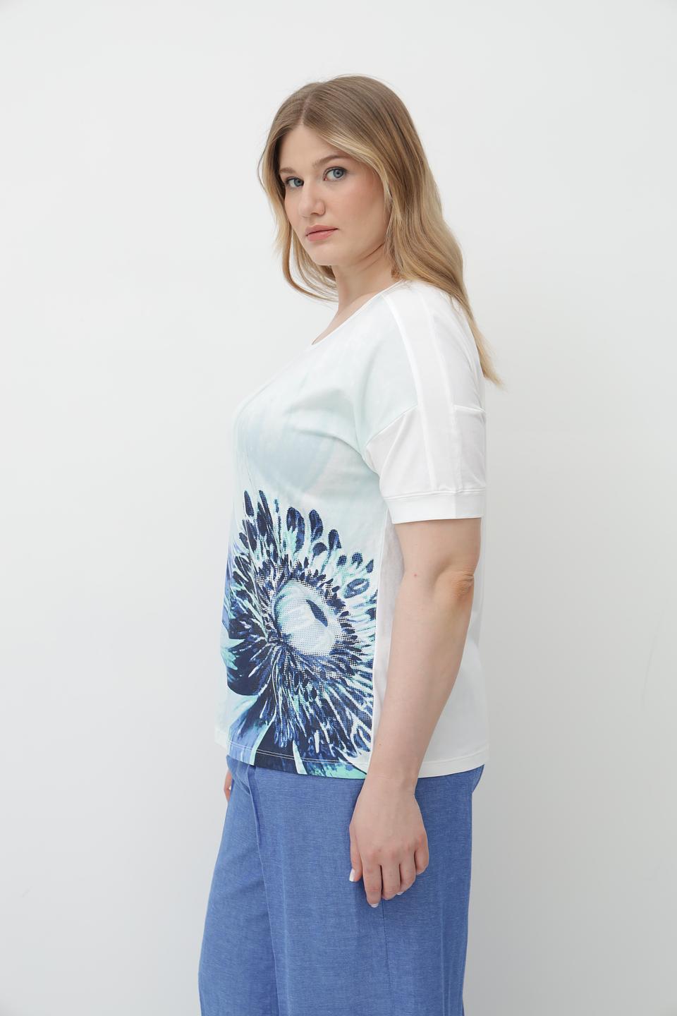 Футболка Olsen с цветочным принтом