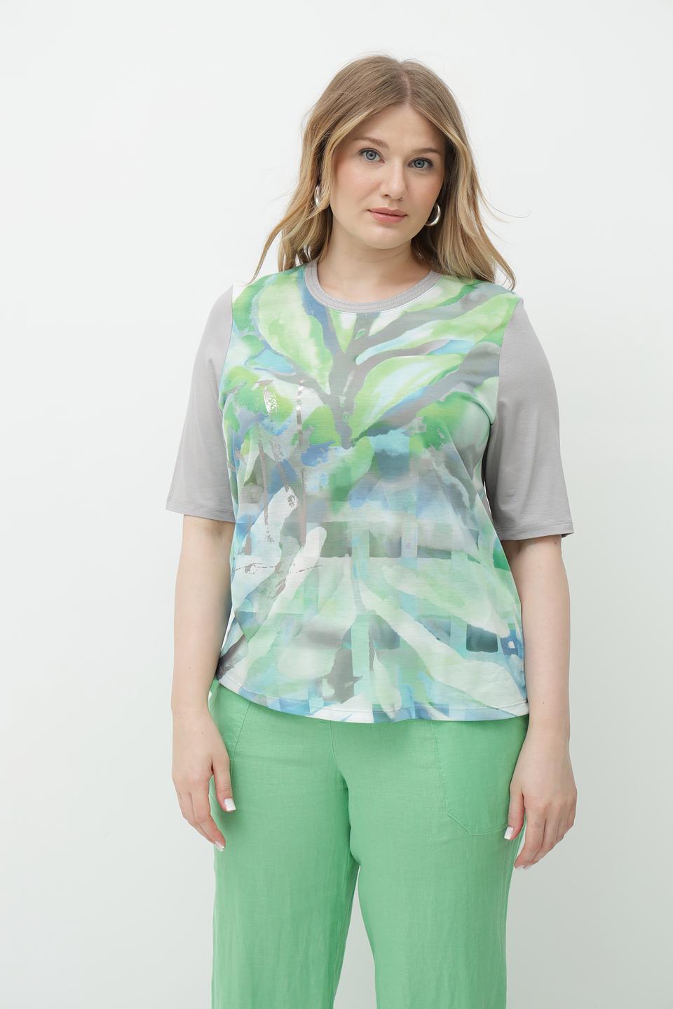 Футболка Barbara Lebek с принтом