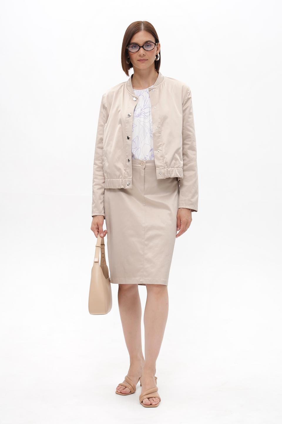 Жакет Frank Walder бежевый