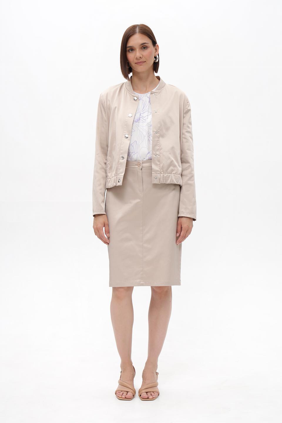 Юбка Frank Walder бежевая