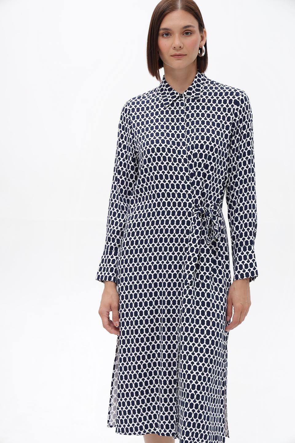 Платье Olsen с принтом