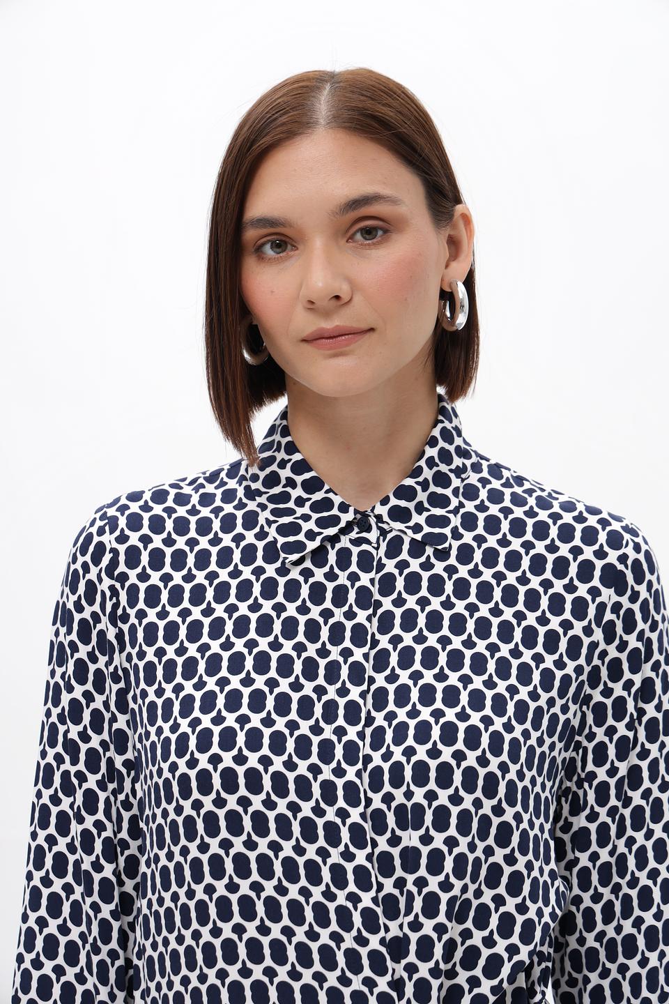 Платье Olsen с принтом