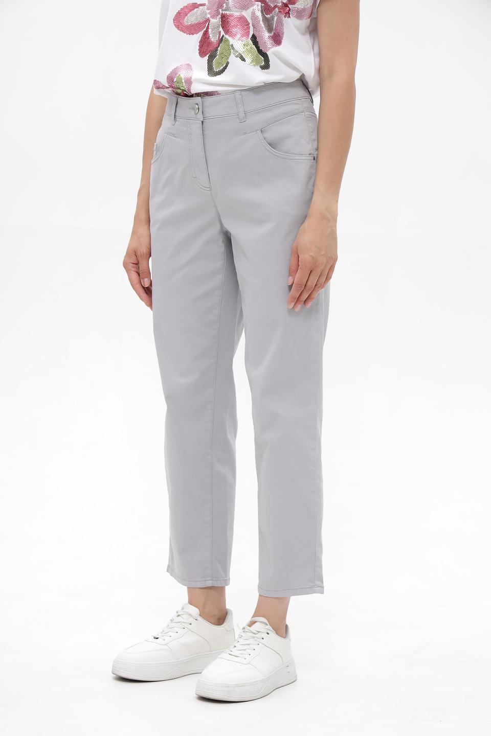 Джинсы Capri Luisa Cerano серые
