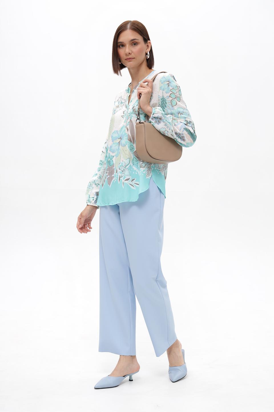 Брюки Frank Walder голубые