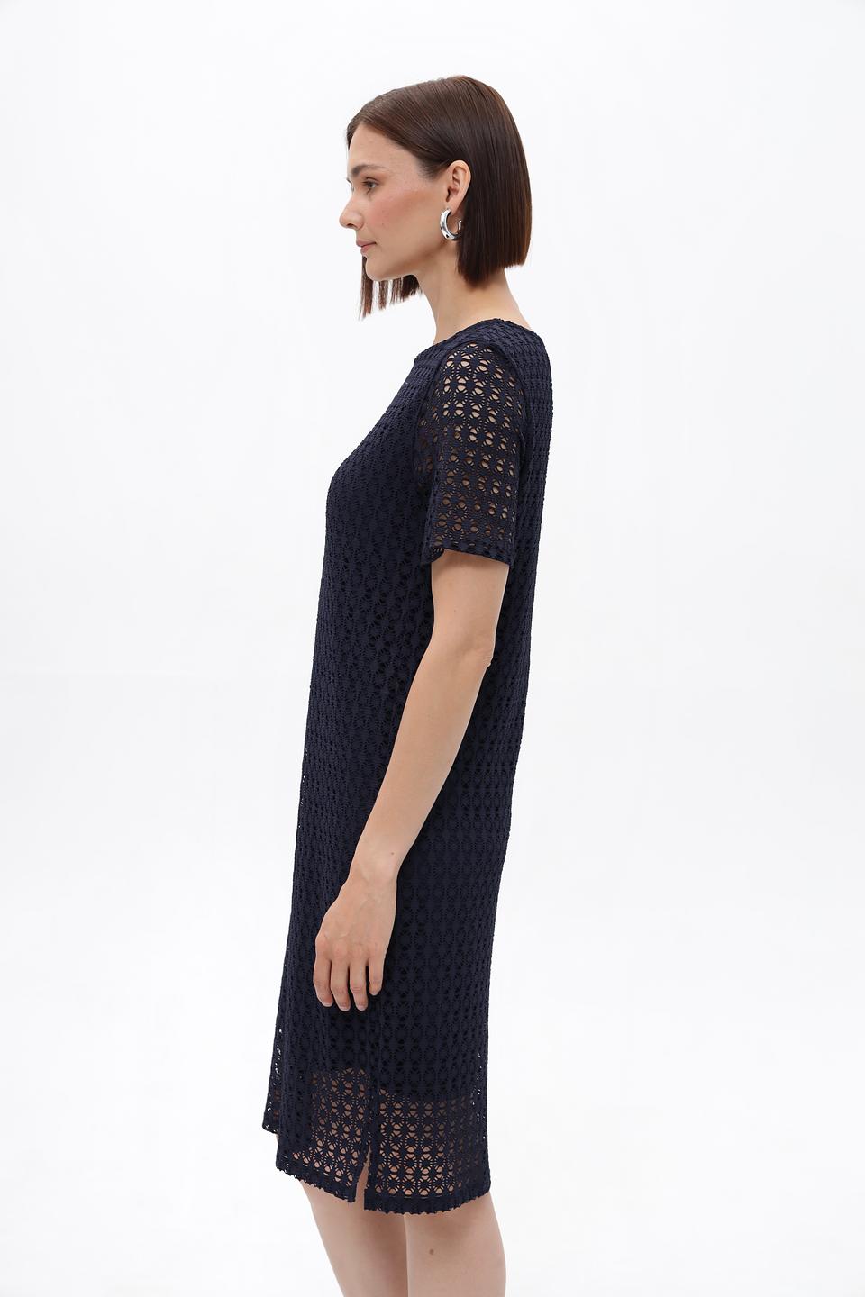 Платье Lebek с ажурными рукавами