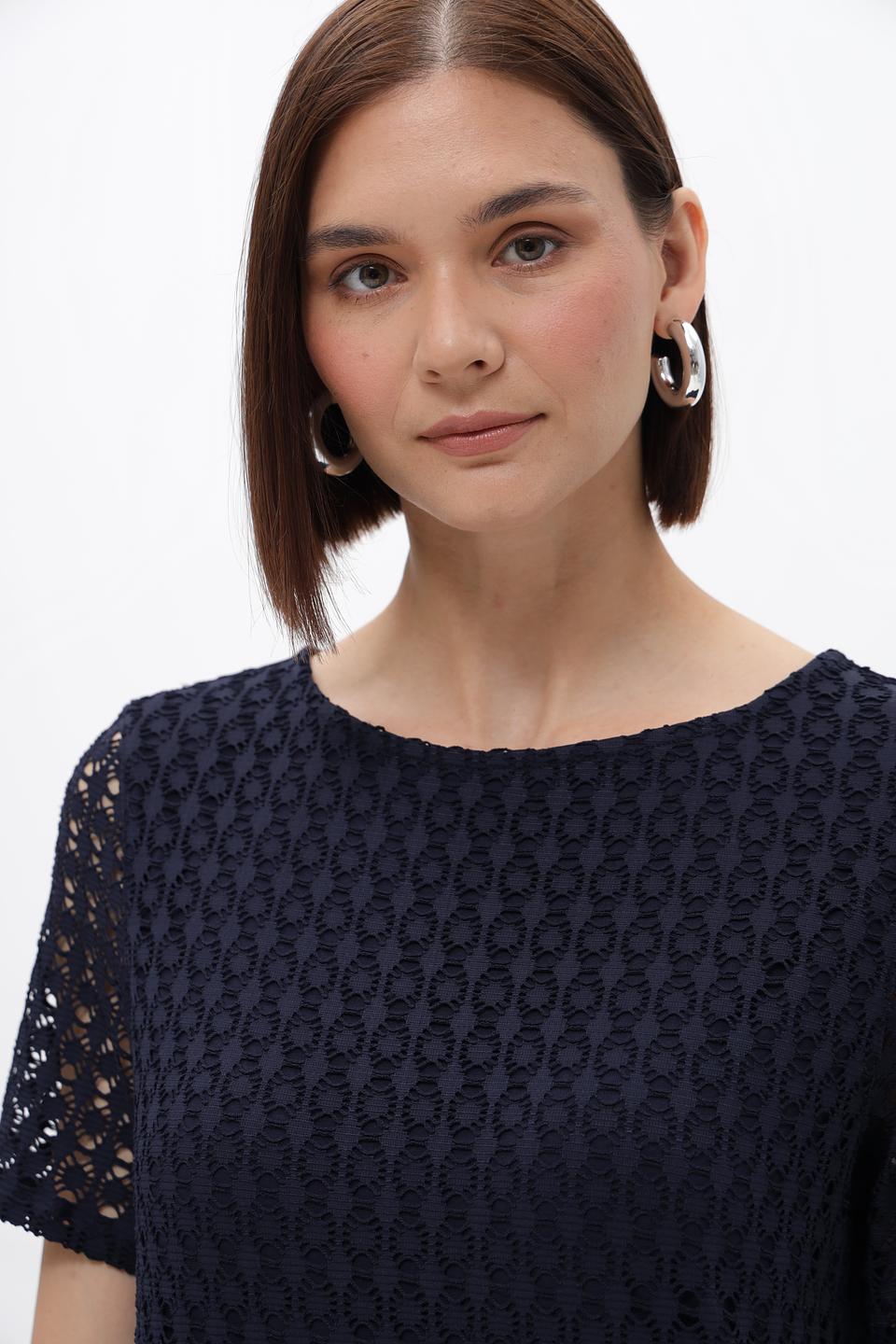 Платье Lebek с ажурными рукавами