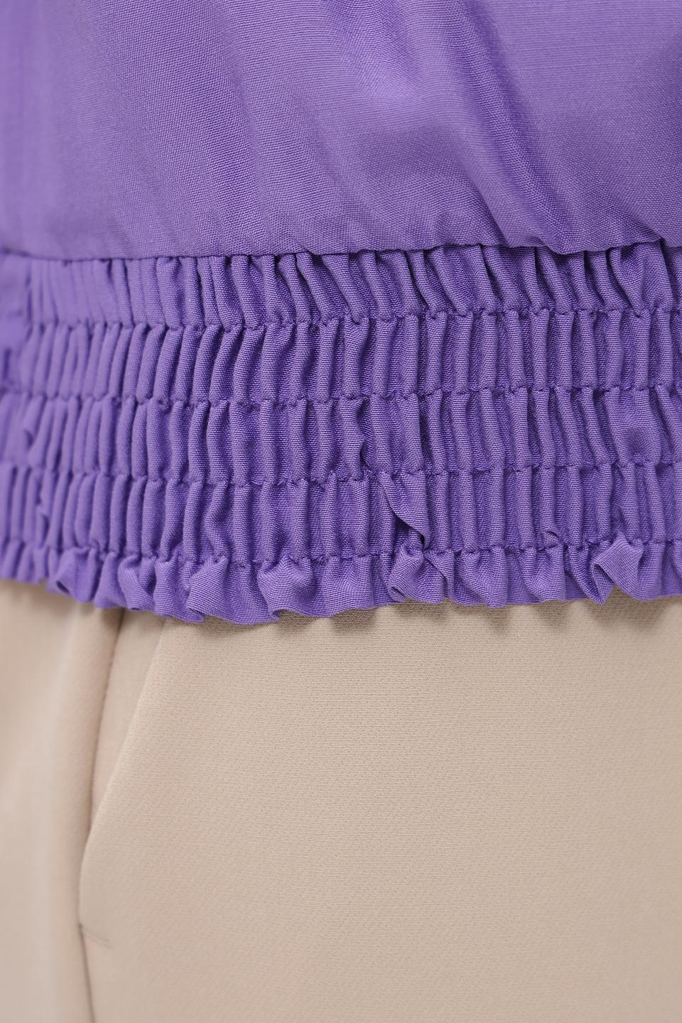 Блузка Frank Walder с резинкой лавандовая