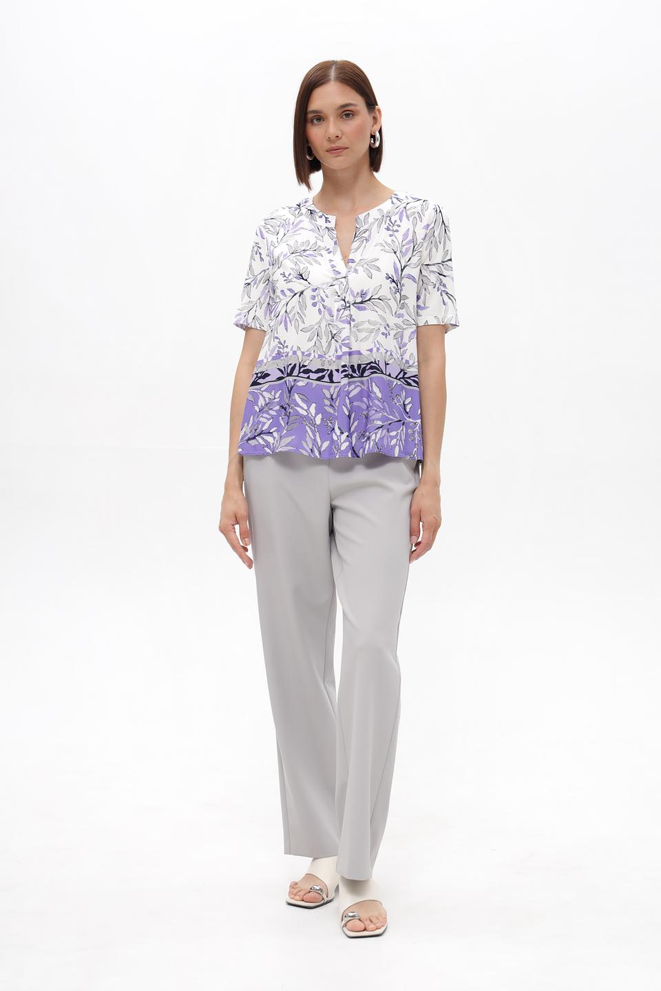 Блузка Frank Walder с цветочным принтом