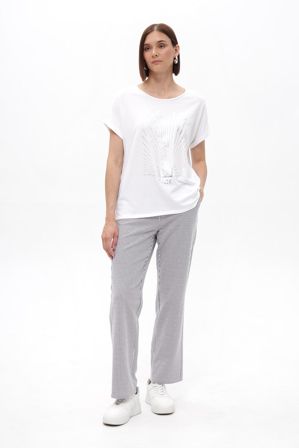 Брюки Frank Walder в полоску