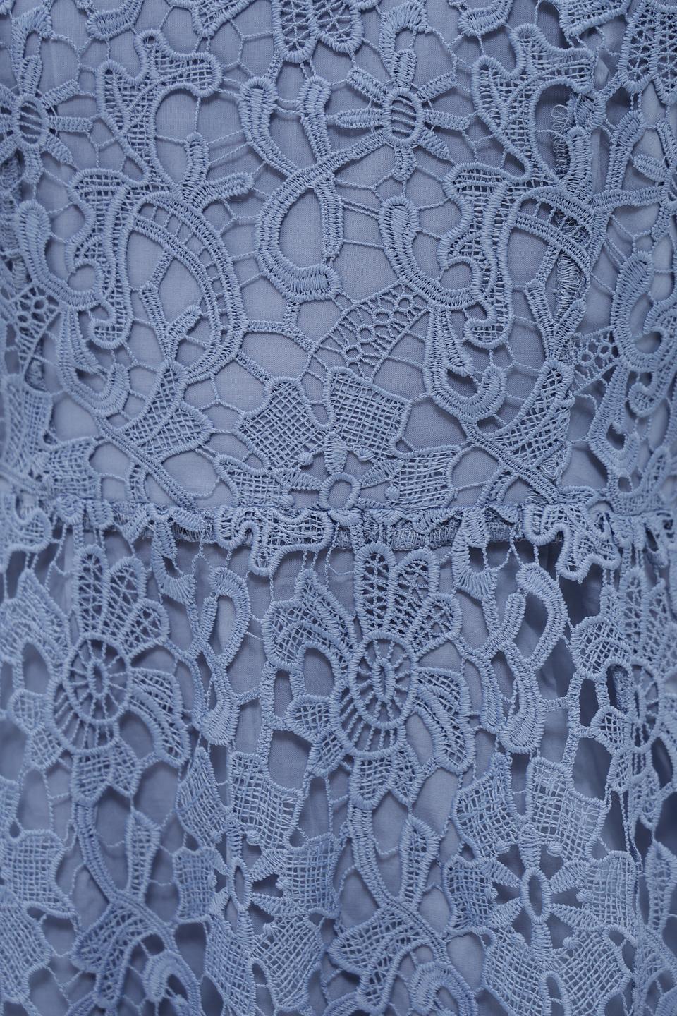 Платье Oui кружево голубое