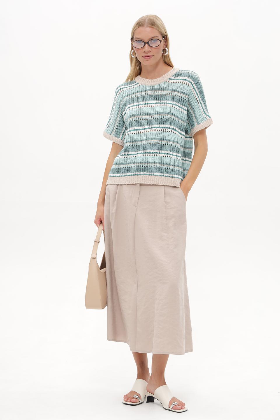 Юбка Betty Barclay клёш бежевая