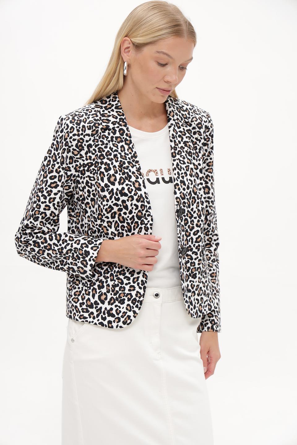 Жакет Betty Barclay с леопардовым принтом