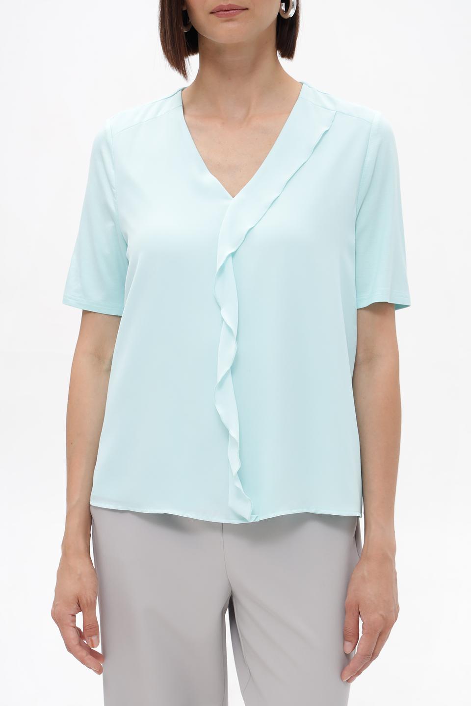 Блузка Frank Walder с рюшами мятная