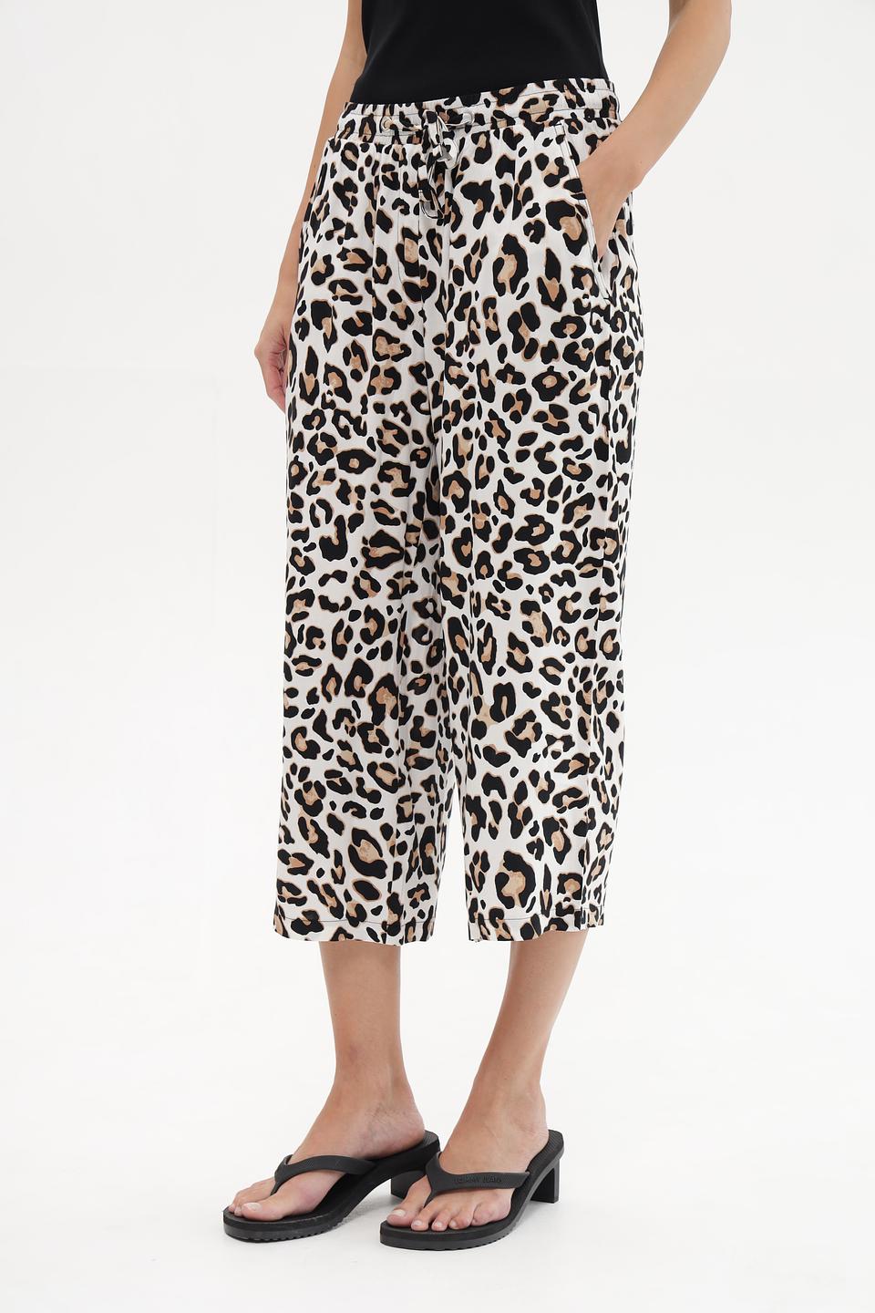 Капри Betty Barclay с леопардовым принтом