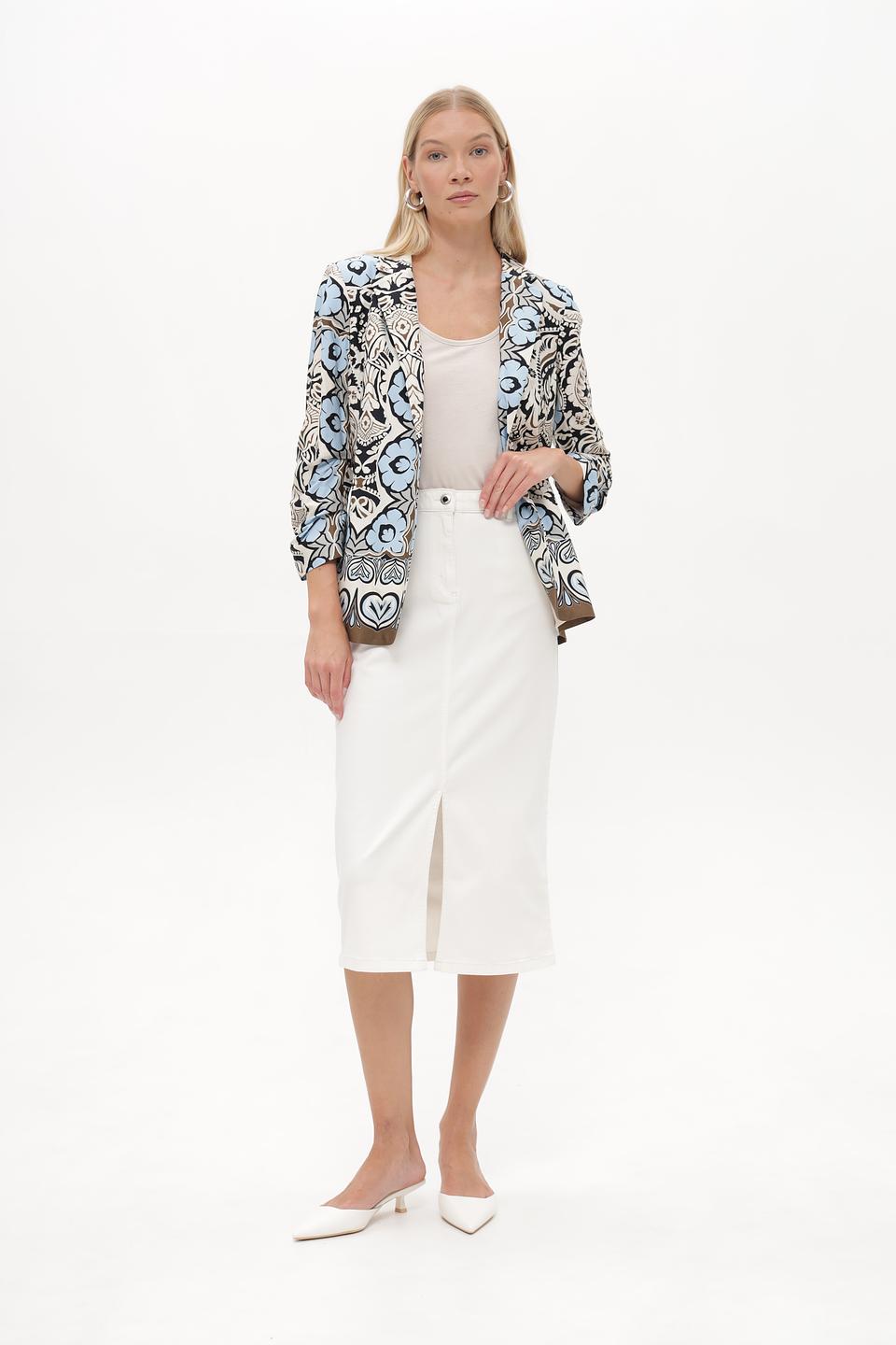 Юбка миди Betty Barclay белая