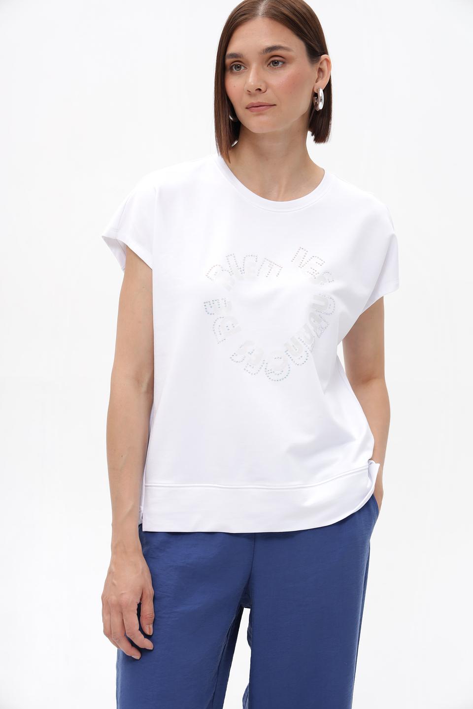 Футболка Lecomte с принтом