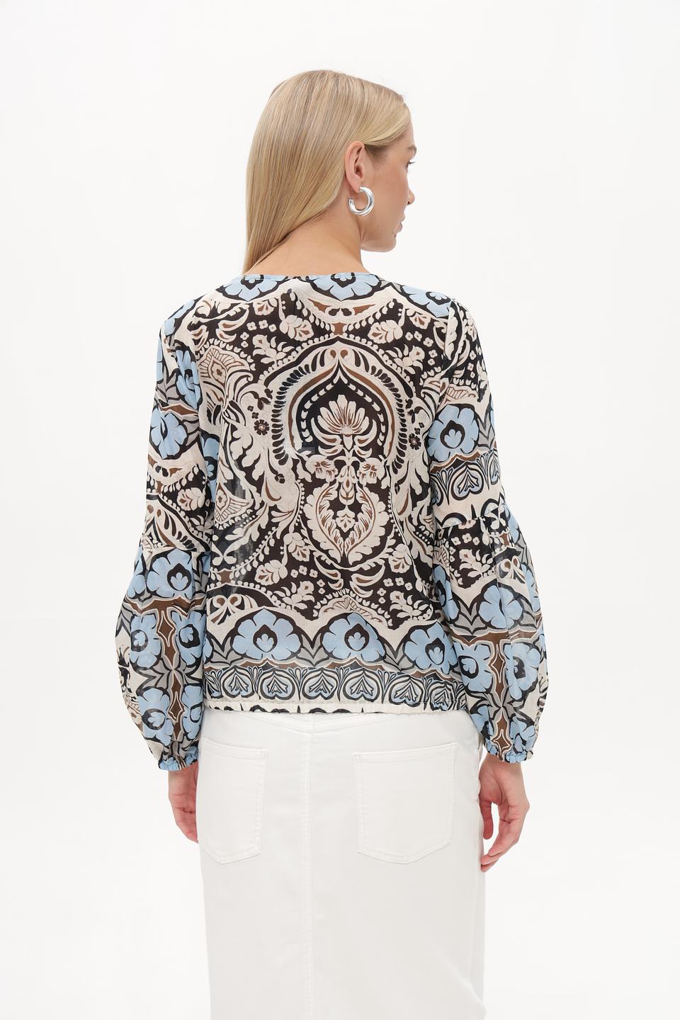 Блузка Monari с цветочным принтом