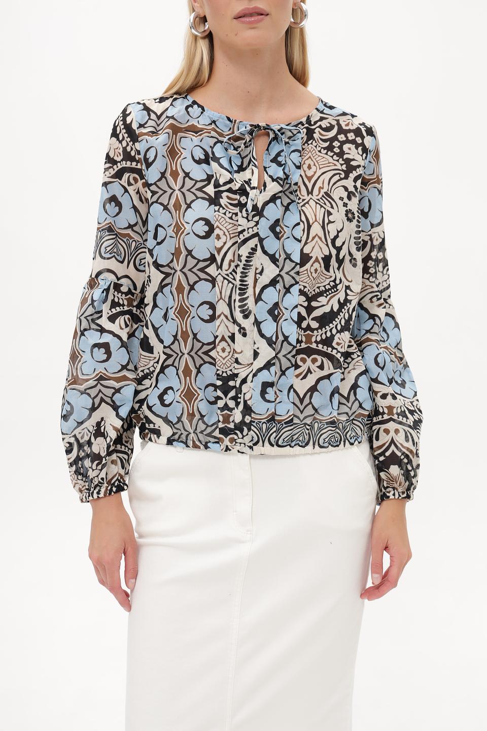 Блузка Monari с цветочным принтом
