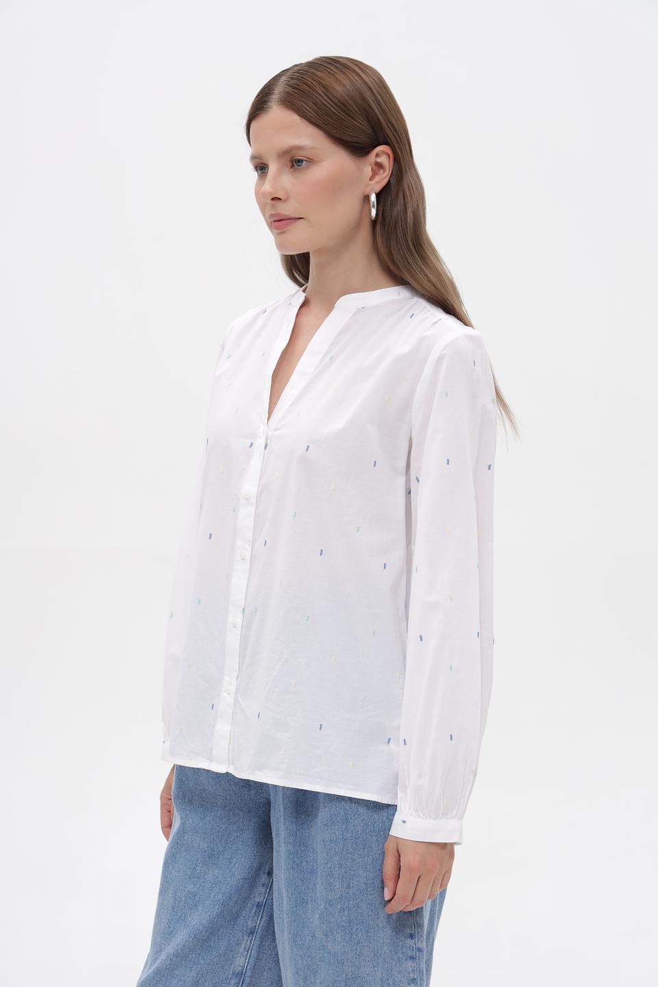 Блузка Tom Tailor с вышивкой