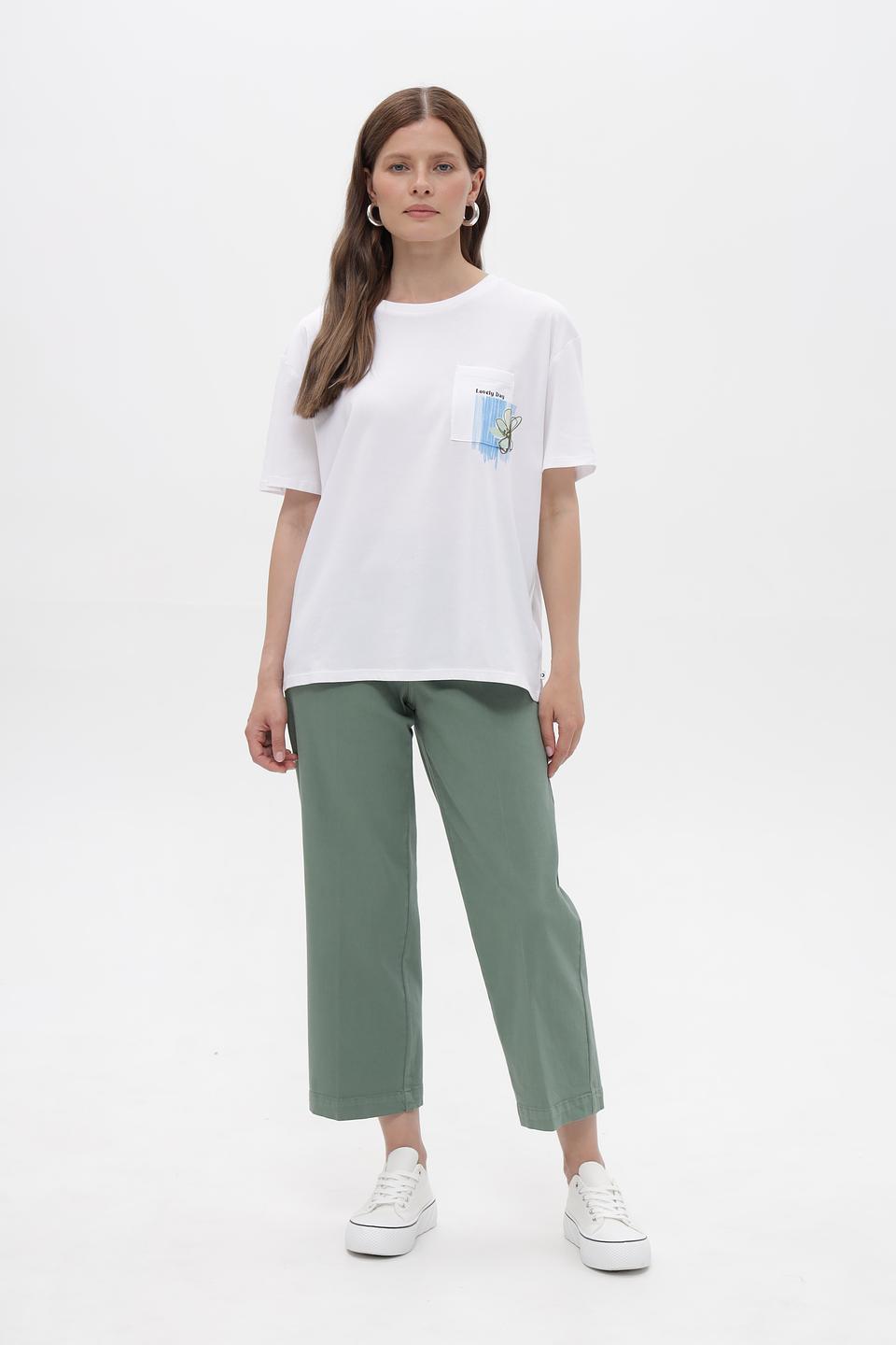 Футболка Tom Tailor denim с принтом