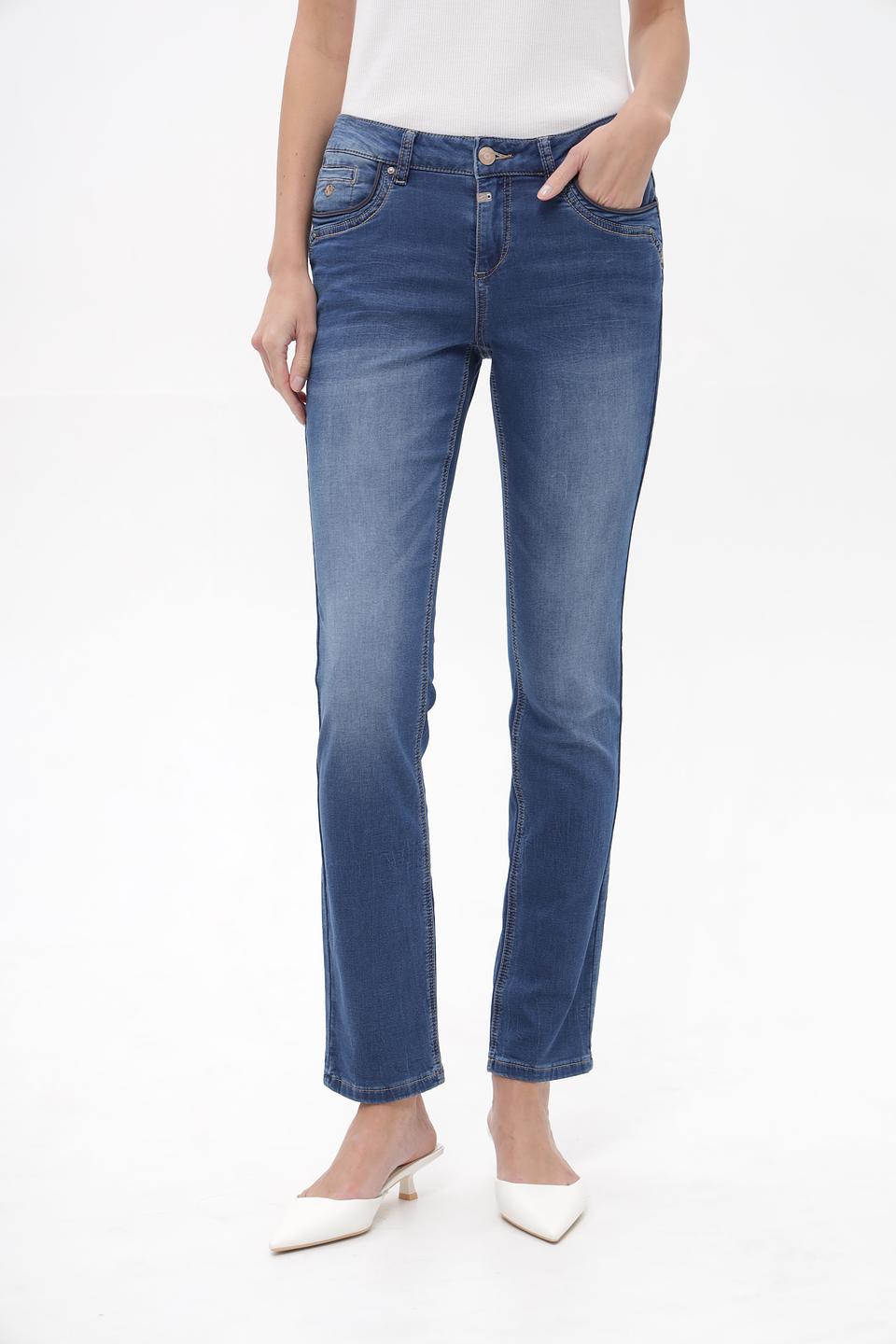 Джинсы Time Zone с потертостями