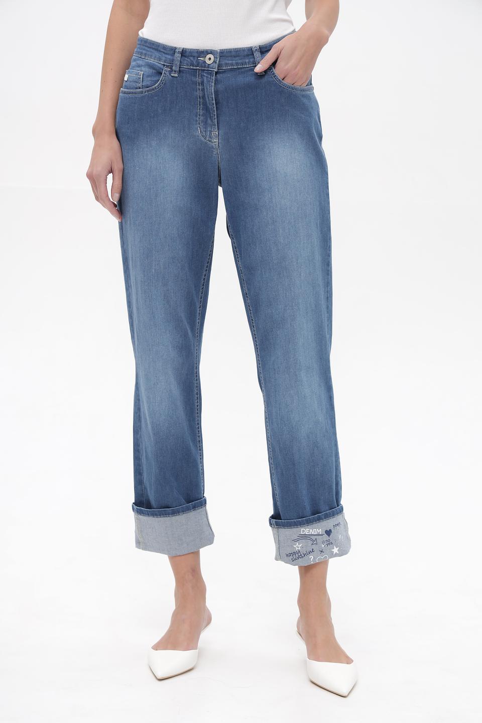 Джинсы Ppep. с вышивкой