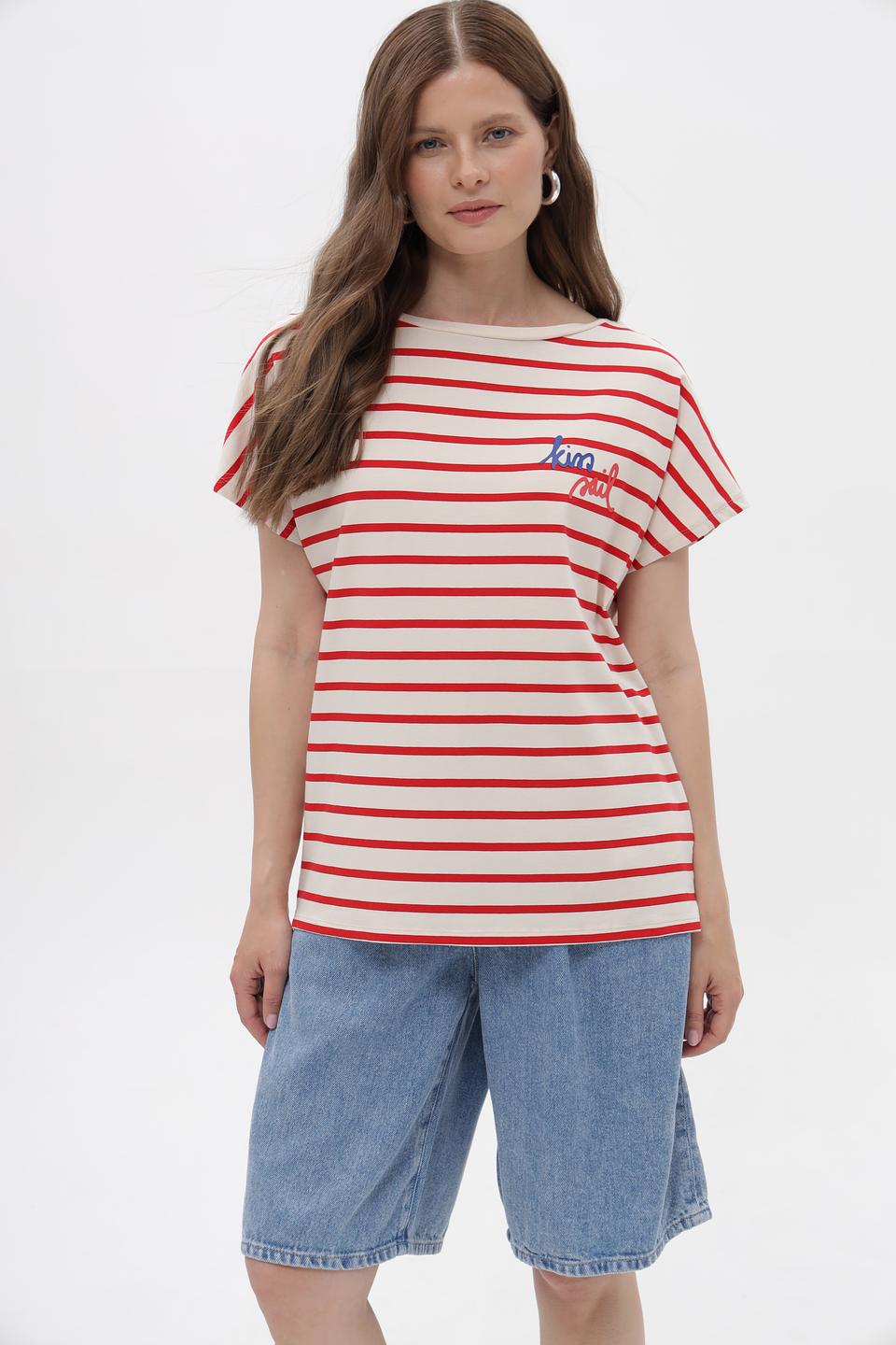 Футболка Miss Lagotte в полоску