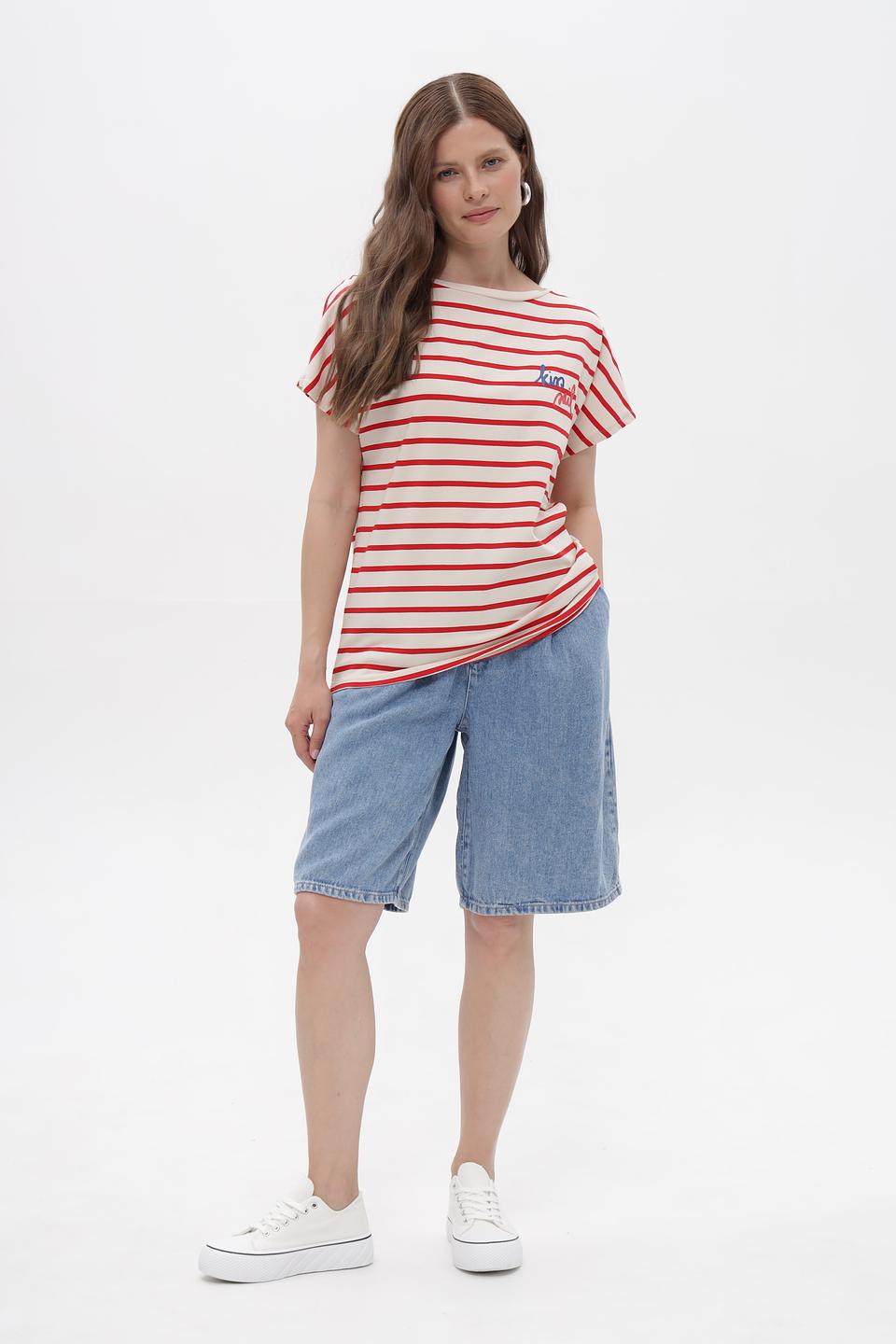 Футболка Miss Lagotte в полоску