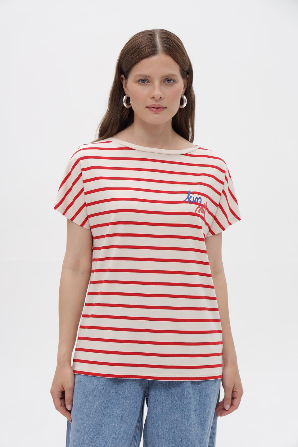 Футболка Miss Lagotte в полоску