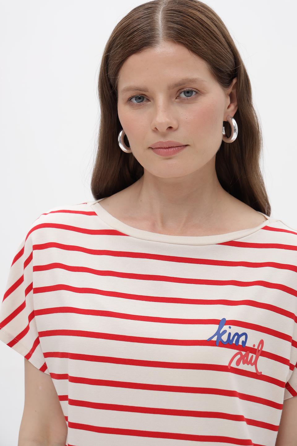 Футболка Miss Lagotte в полоску