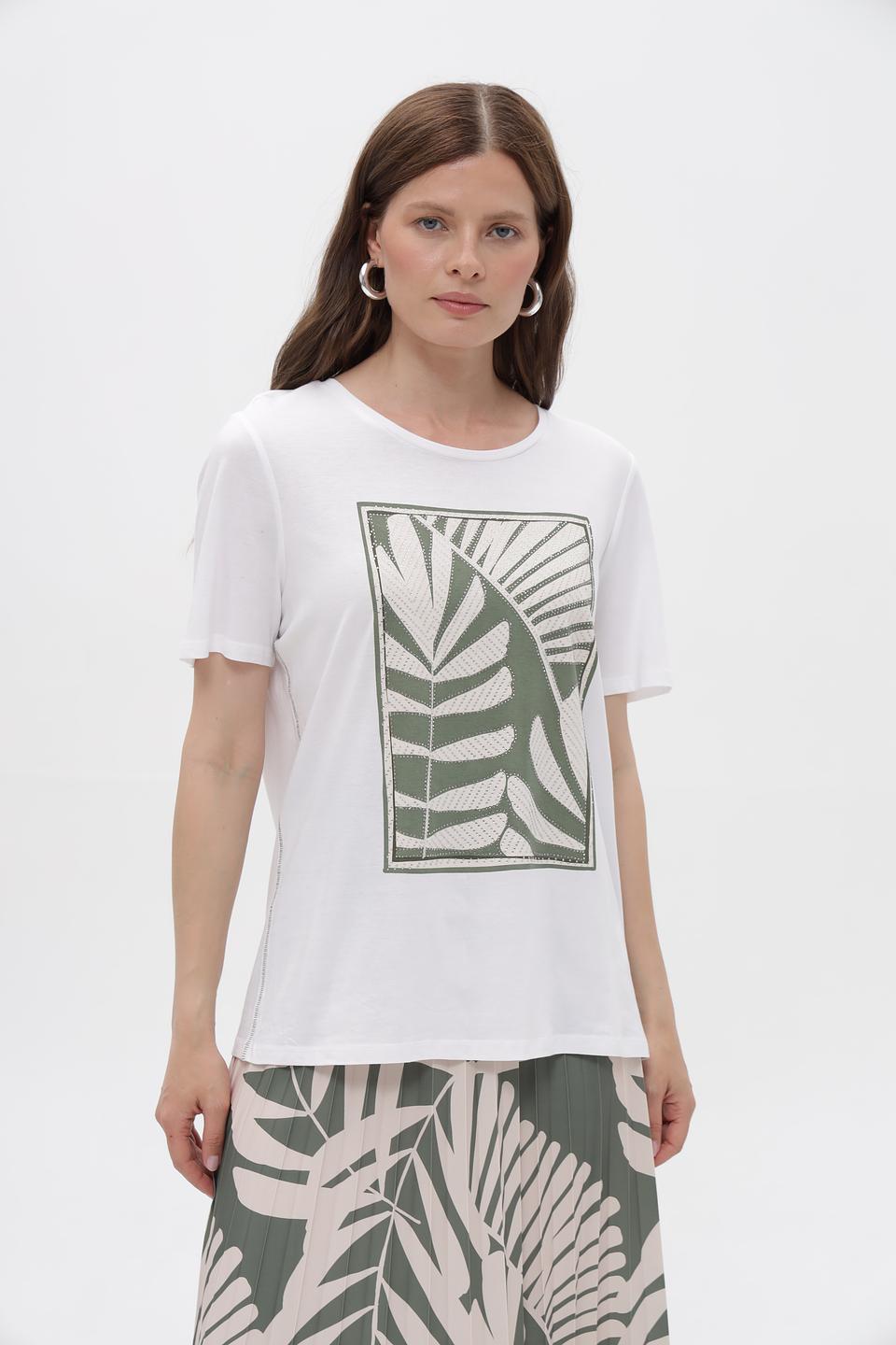 Футболка Oui с принтом