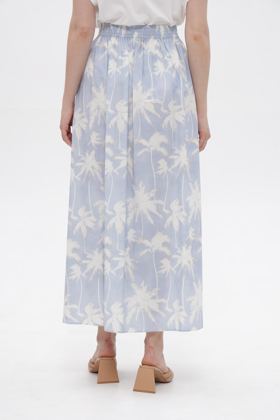 Юбка Oui с принтом пальмы