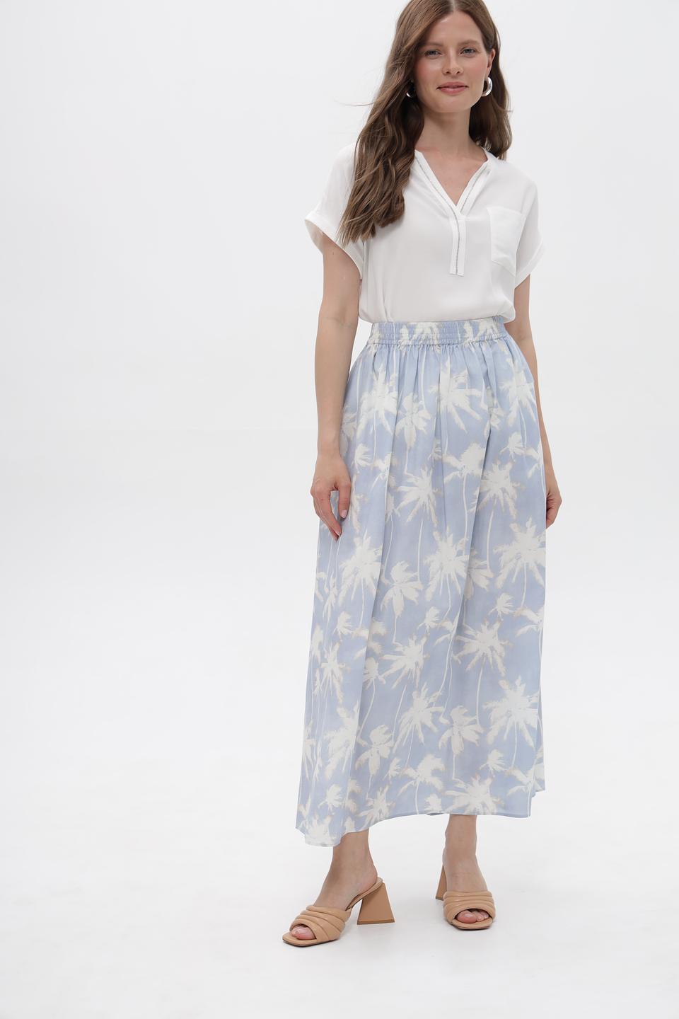 Блуза Oui с V-образным вырезом