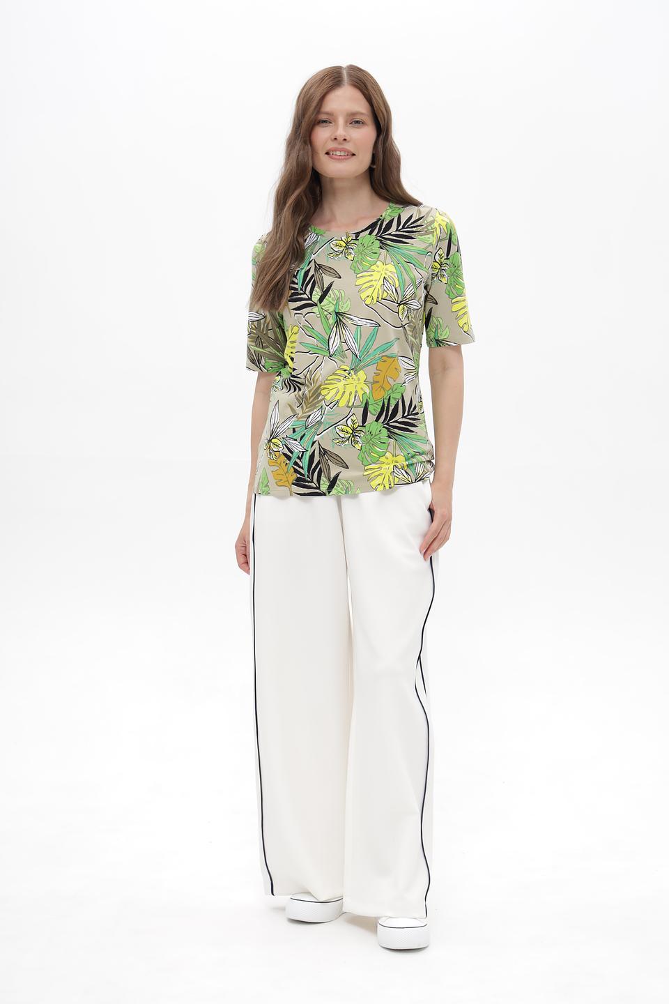 Футболка Betty Barclay с тропическим принтом