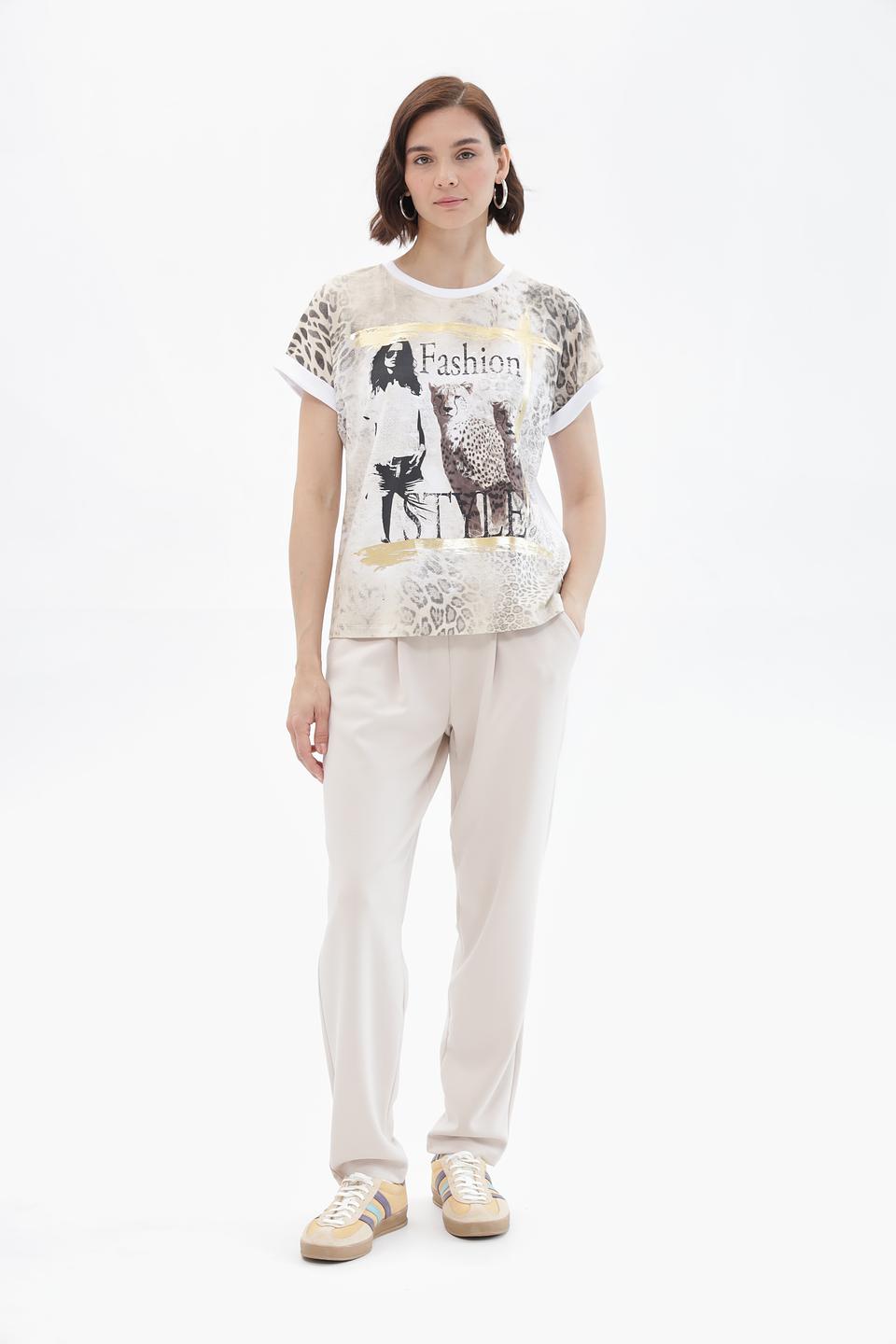 Футболка Passioni с принтом