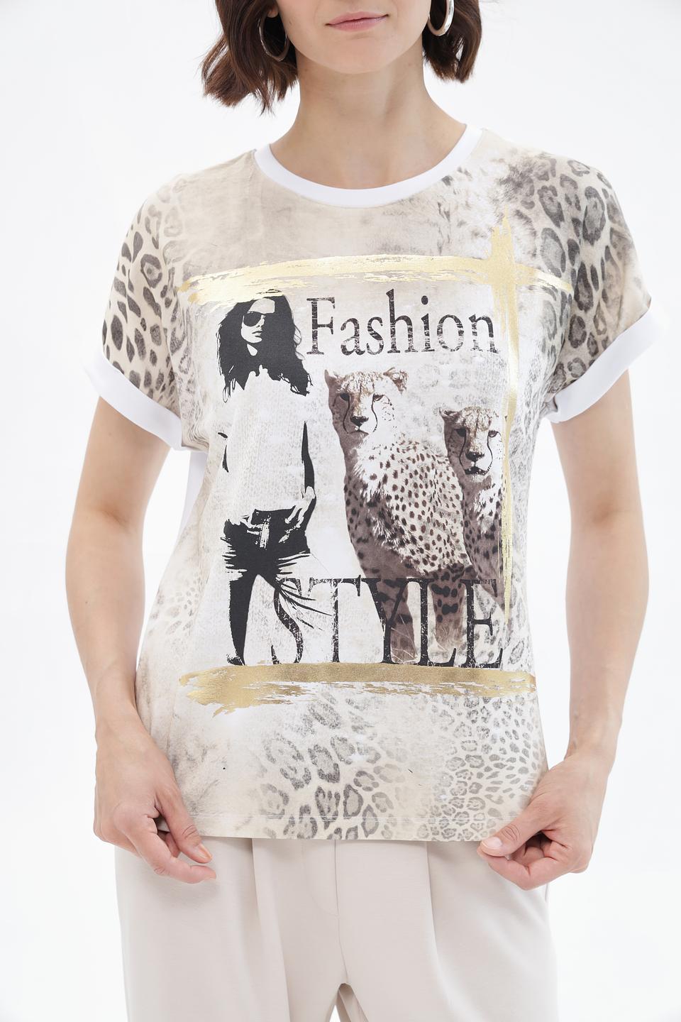 Футболка Passioni с принтом