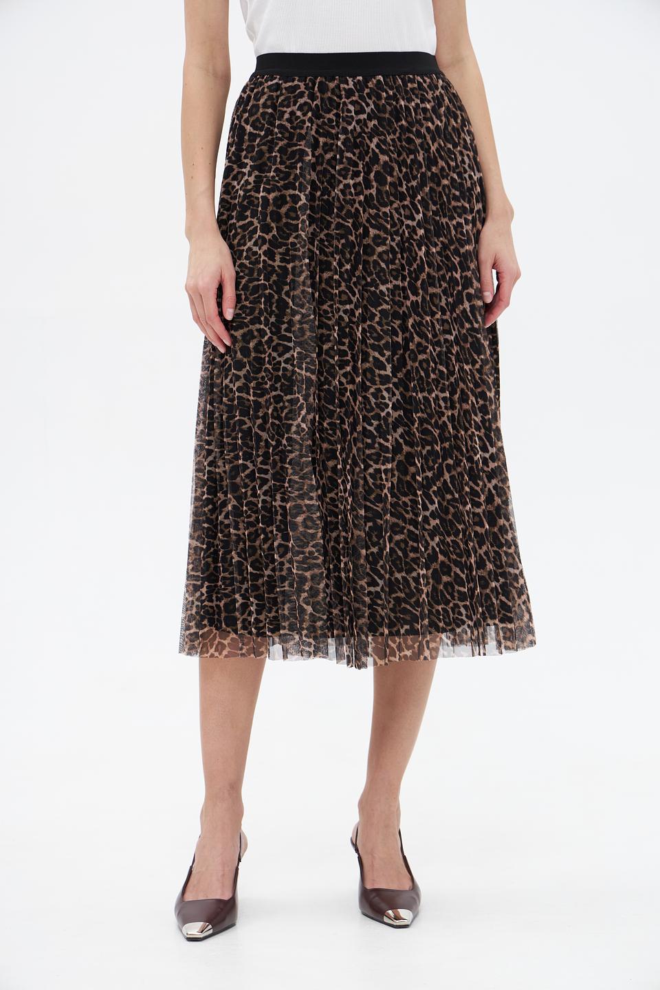 Юбка Rich and Royal с леопардовым принтом