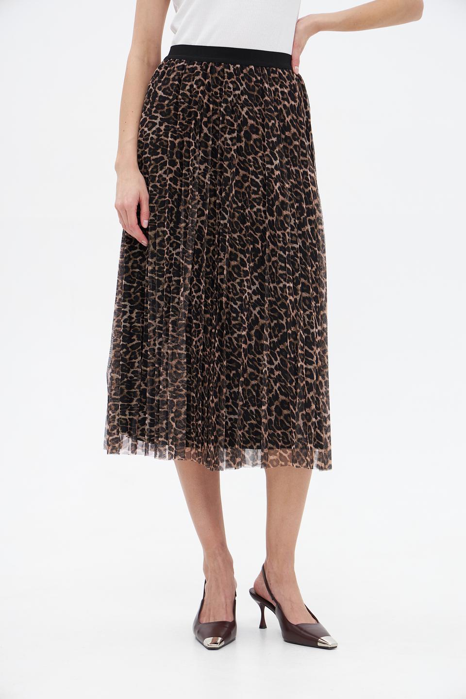 Юбка Rich and Royal с леопардовым принтом
