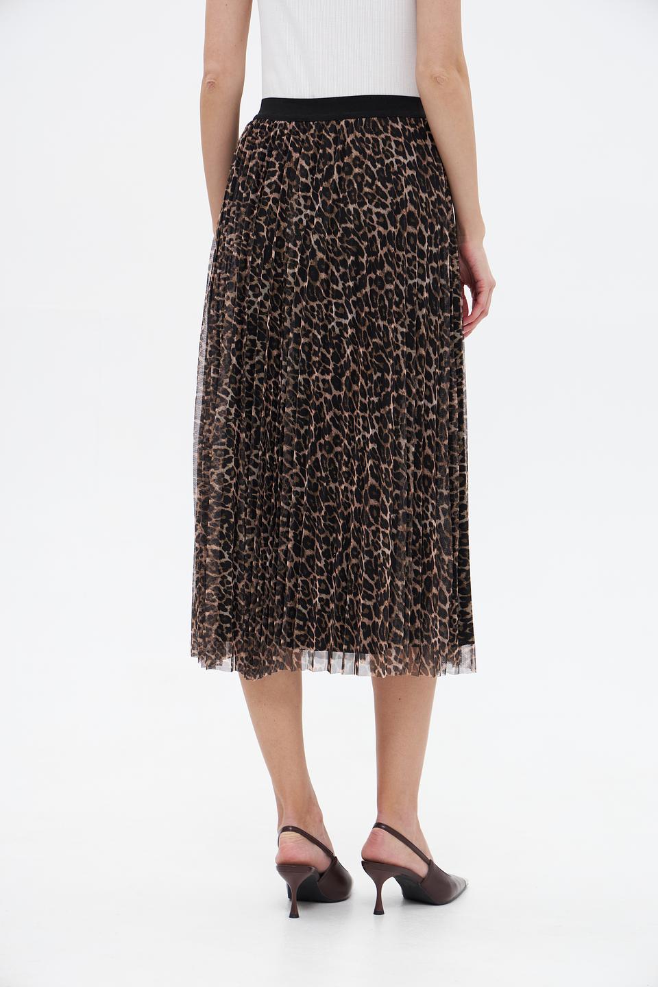 Юбка Rich and Royal с леопардовым принтом