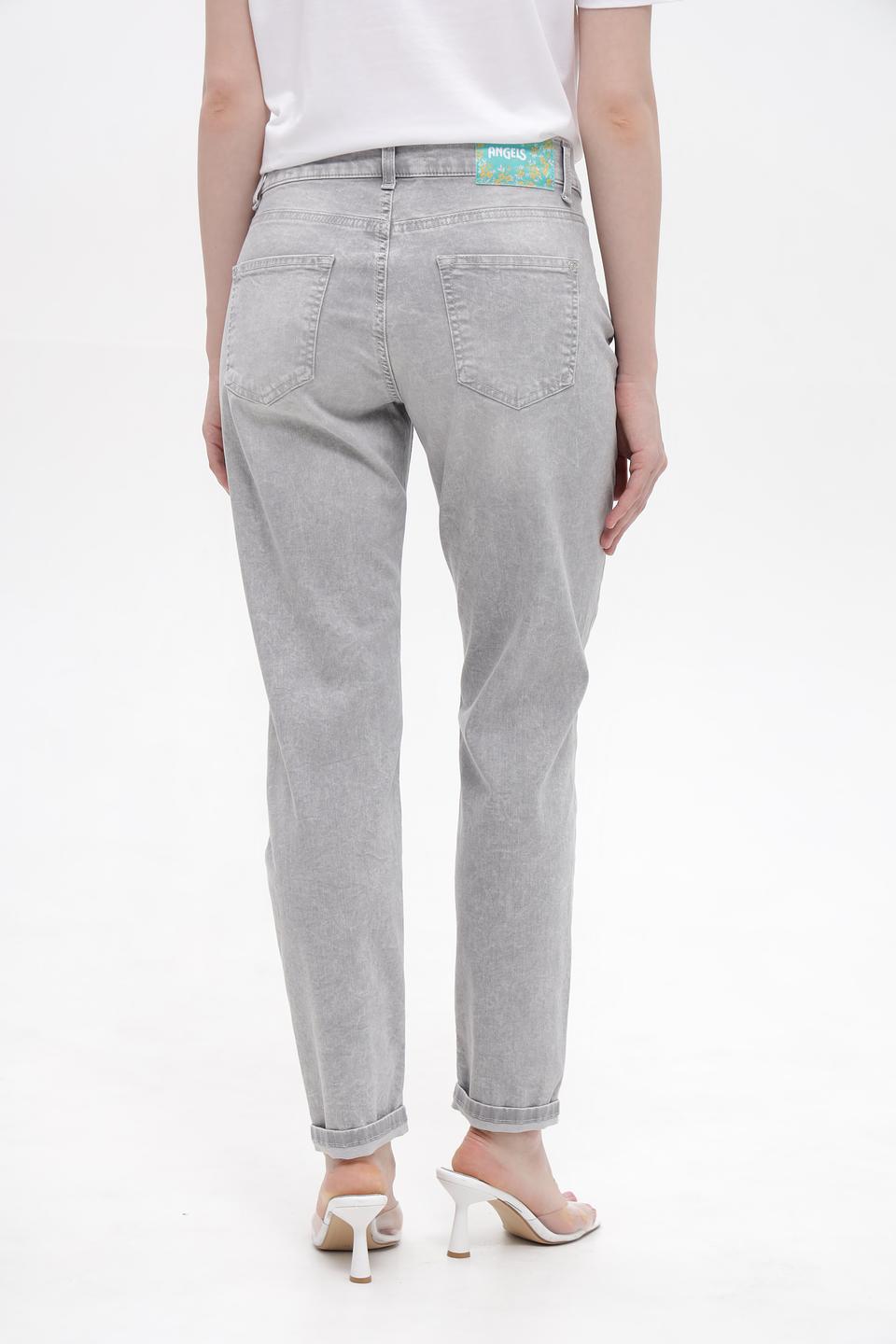 Джинсы Angels серые boyfriend