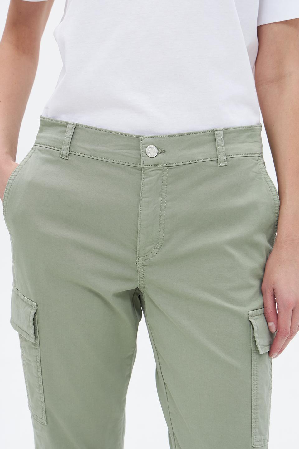 Брюки карго Angels оливковые